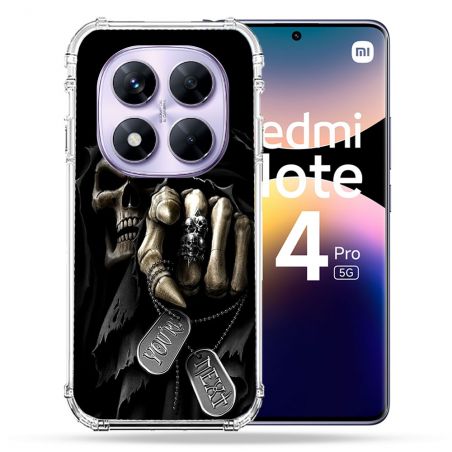 Coque Renforcée Pour Xiaomi Redmi Note 14 PRO 5G Tete de Mort Your Next