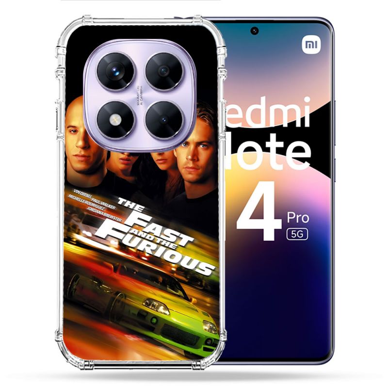 Coque Renforcée Pour Xiaomi Redmi Note 14 PRO 5G The Fast And Furious