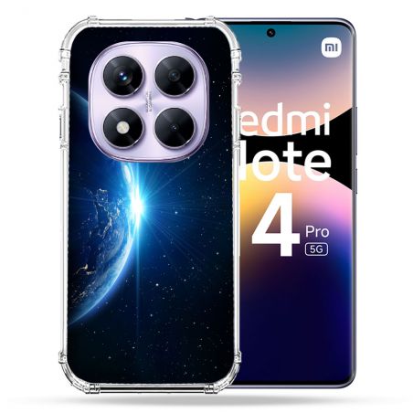 Coque Renforcée Pour Xiaomi Redmi Note 14 PRO 5G Univers Planete Terre
