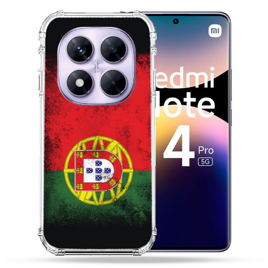 Coque Renforcée Pour Xiaomi Redmi Note 14 PRO 5G Voyage Portugal Drapeau