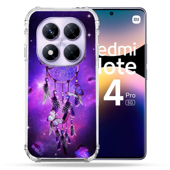 Coque Renforcée Pour Xiaomi Redmi Note 14 PRO 5G Zen Attrape Reve Papillon