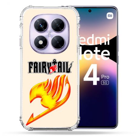 Coque Renforcée Transparente Pour Xiaomi Redmi Note 14 PRO 5G Fairy Tail