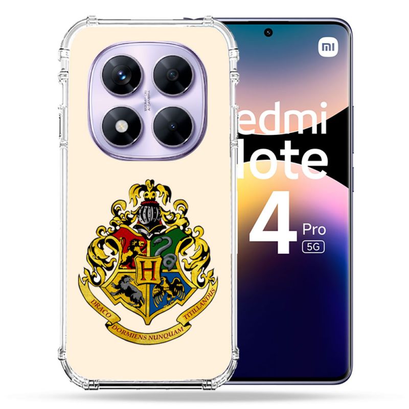 Coque Renforcée Transparente Pour Xiaomi Redmi Note 14 PRO 5G Harry Potter Poudlard