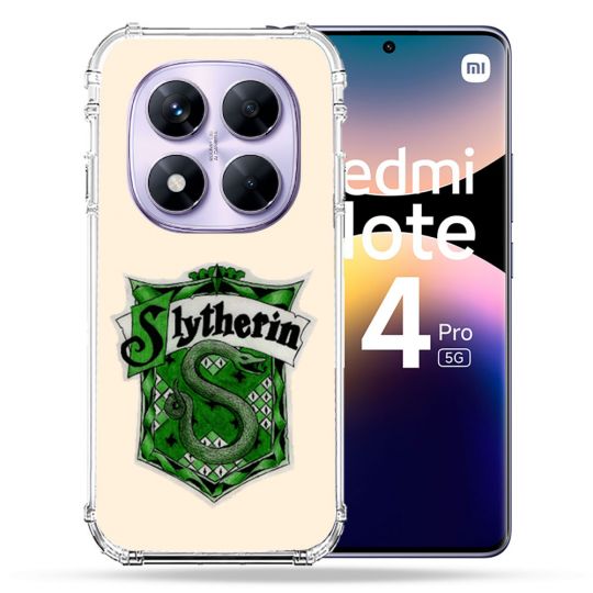 Coque Renforcée Transparente Pour Xiaomi Redmi Note 14 PRO 5G Harry Potter Slytherin
