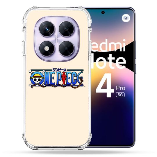 Coque Renforcée Transparente Pour Xiaomi Redmi Note 14 PRO 5G One Piece Logo
