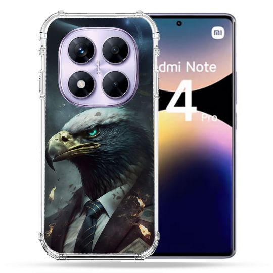 Coque Renforcée Pour Xiaomi Redmi Note 14 PRO 4G Animal Aigle Business