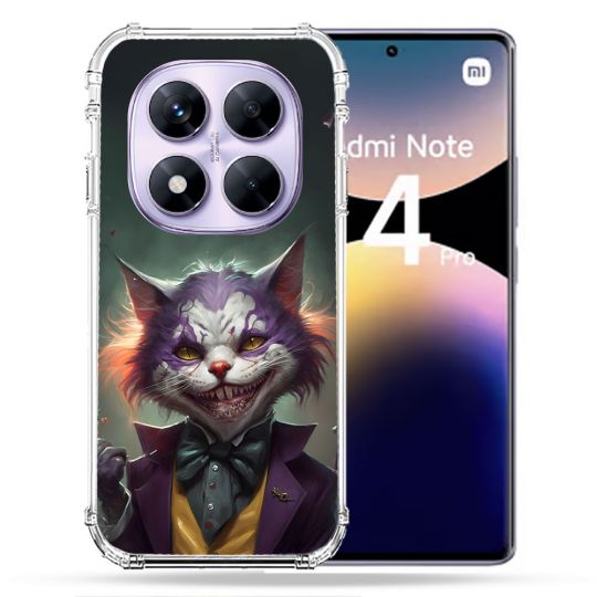 Coque Renforcée Pour Xiaomi Redmi Note 14 PRO 4G Animal Chat Joker