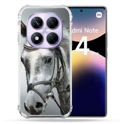 Coque Renforcée Pour Xiaomi Redmi Note 14 PRO 4G Animal Cheval Blanc