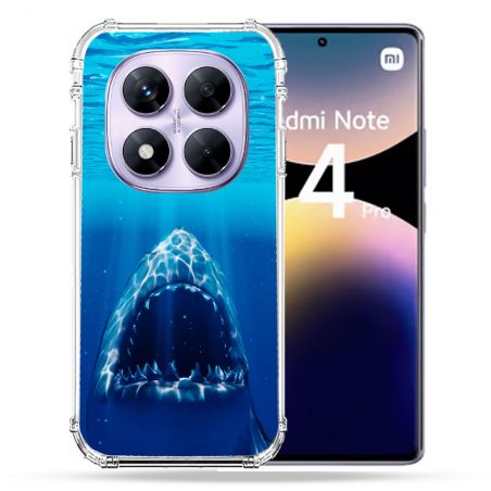 Coque Renforcée Pour Xiaomi Redmi Note 14 PRO 4G Animal Requin Dent