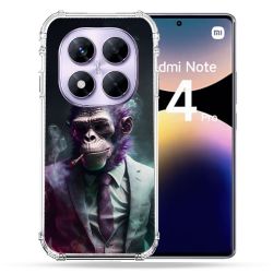 Coque Renforcée Pour Xiaomi Redmi Note 14 PRO 4G Animal Singe Business