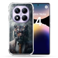 Coque Renforcée Pour Xiaomi Redmi Note 14 PRO 4G Animal Tigre Business