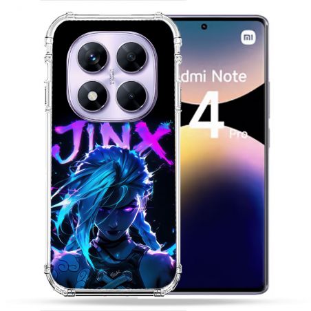 Coque Renforcée Pour Xiaomi Redmi Note 14 PRO 4G Arcane Jinx Night