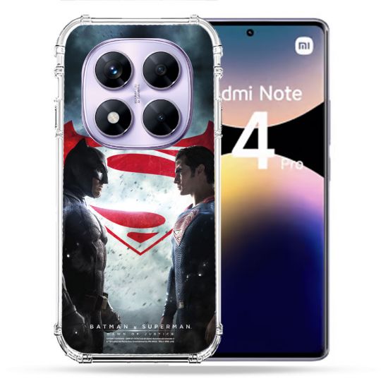 Coque Renforcée Pour Xiaomi Redmi Note 14 PRO 4G Batman VS Superman