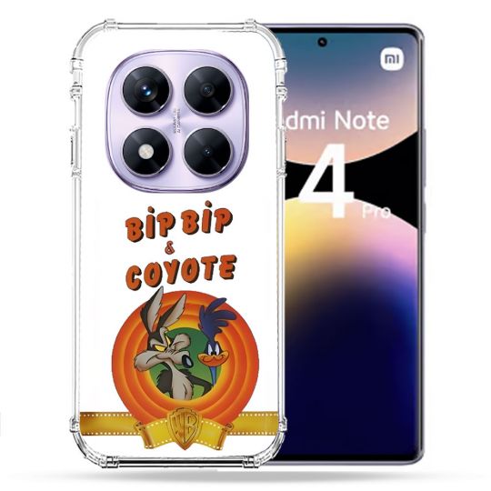 Coque Renforcée Pour Xiaomi Redmi Note 14 PRO 4G Bip Bip Coyote