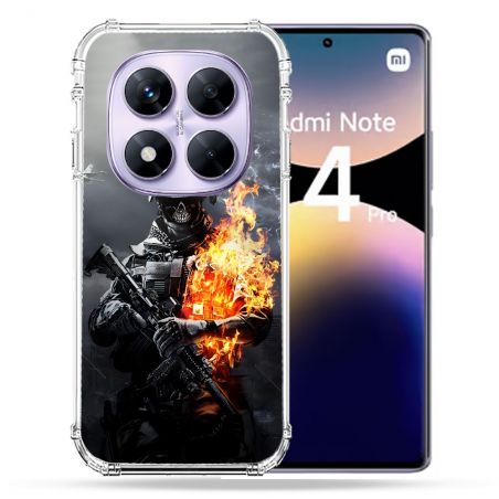 Coque Renforcée Pour Xiaomi Redmi Note 14 PRO 4G Call Of Duty Squelette