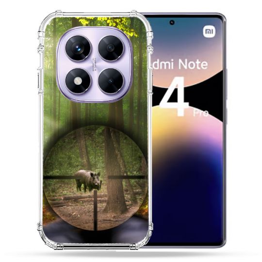 Coque Renforcée Pour Xiaomi Redmi Note 14 PRO 4G Chasse Sanglier Viseur