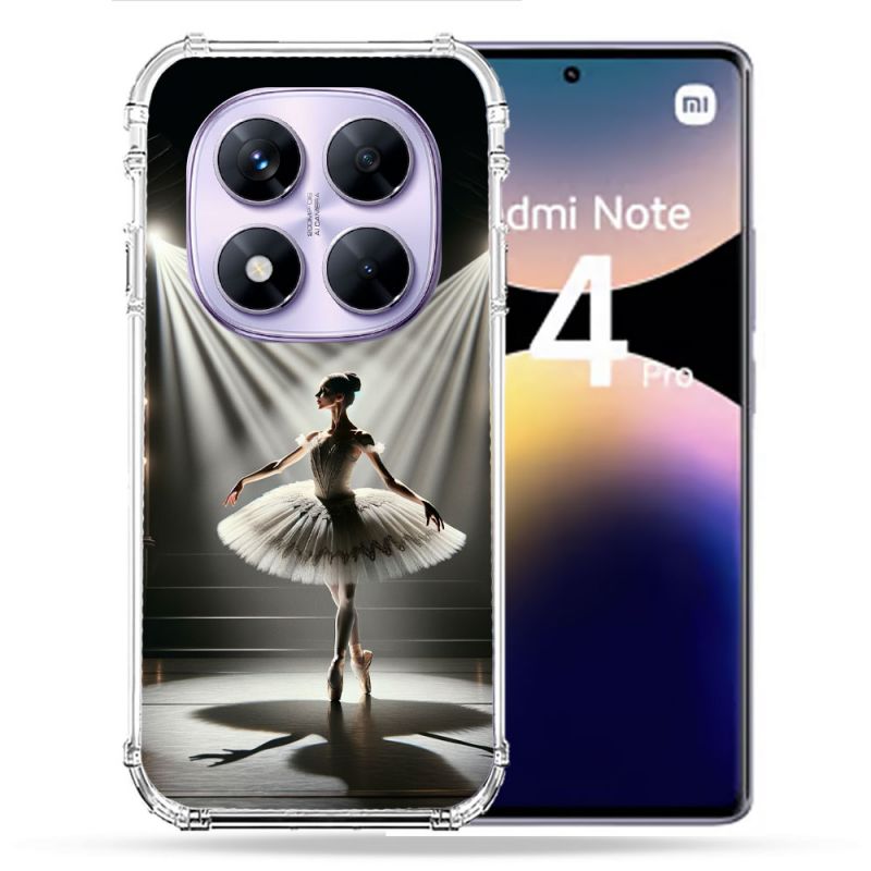 Coque Renforcée Pour Xiaomi Redmi Note 14 PRO 4G Danseuse Lumière