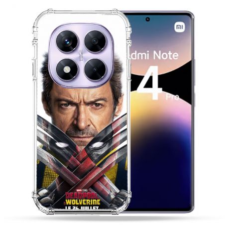 Coque Renforcée Pour Xiaomi Redmi Note 14 PRO 4G Deadpool Affiche