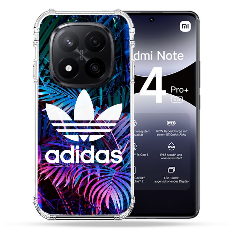 Coque Renforcée Pour Xiaomi Redmi Note 14 PRO PLUS 5G Adidas Palmier