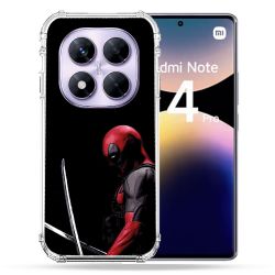 Coque Renforcée Pour Xiaomi Redmi Note 14 PRO 4G Deadpool Epee