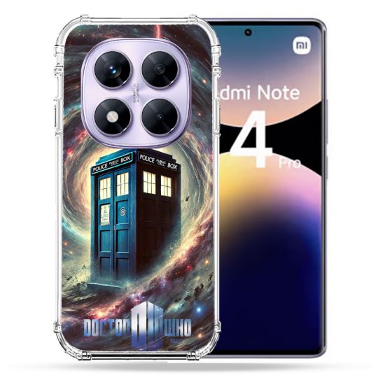 Coque Renforcée Pour Xiaomi Redmi Note 14 PRO 4G Dr Who Tardis Univers