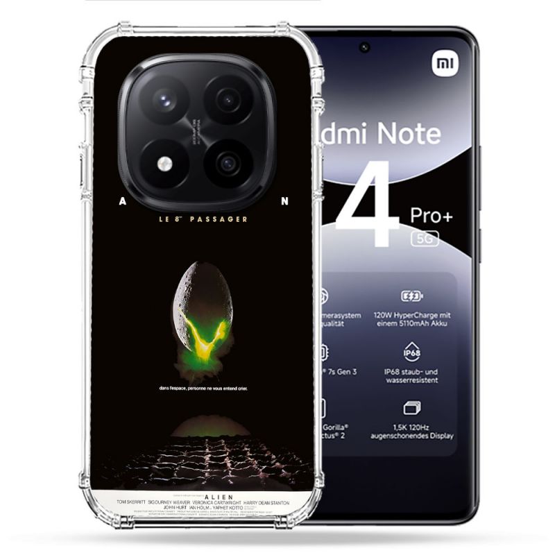 Coque Renforcée Pour Xiaomi Redmi Note 14 PRO PLUS 5G Alien Affiche
