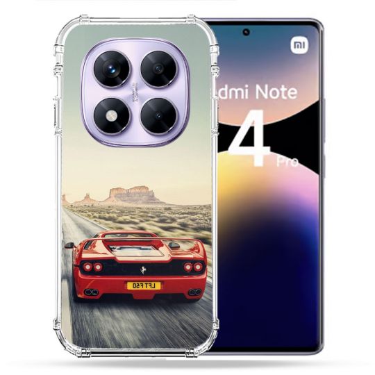 Coque Renforcée Pour Xiaomi Redmi Note 14 PRO 4G Ferrari F50