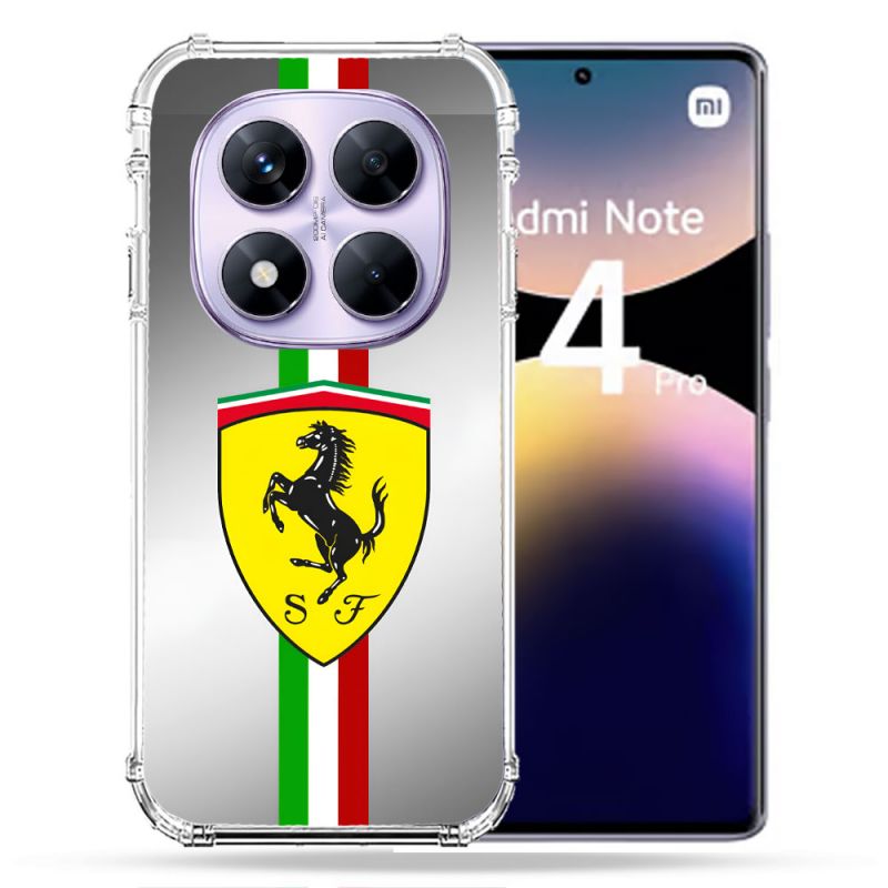 Coque Renforcée Pour Xiaomi Redmi Note 14 PRO 4G Ferrari Ligne