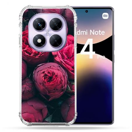 Coque Renforcée Pour Xiaomi Redmi Note 14 PRO 4G Fleur Pivoine