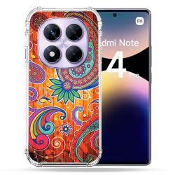 Coque Renforcée Pour Xiaomi Redmi Note 14 PRO 4G Fleur Psychedelic