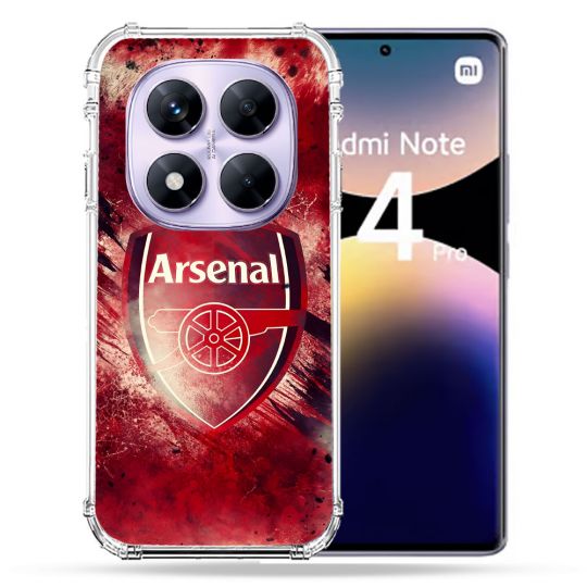 Coque Renforcée Pour Xiaomi Redmi Note 14 PRO 4G Foot Arsenal