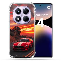 Coque Renforcée Pour Xiaomi Redmi Note 14 PRO 4G Ford Mustang GT500 Rouge
