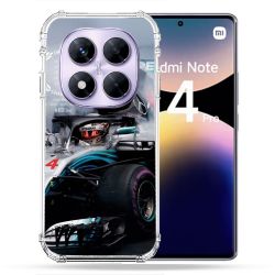 Coque Renforcée Pour Xiaomi Redmi Note 14 PRO 4G Formule 1 F1 Mercedes Petronas
