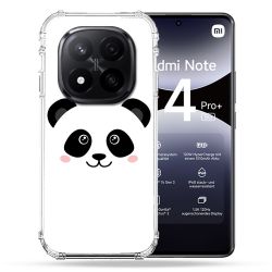 Coque Renforcée Pour Xiaomi Redmi Note 14 PRO PLUS 5G Animal Panda Blanc