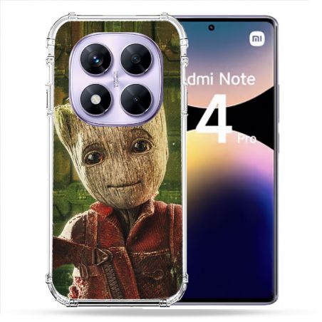 Coque Renforcée Pour Xiaomi Redmi Note 14 PRO 4G Groot Vert