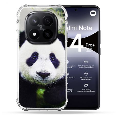 Coque Renforcée Pour Xiaomi Redmi Note 14 PRO PLUS 5G Animal Panda Color