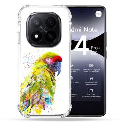 Coque Renforcée Pour Xiaomi Redmi Note 14 PRO PLUS 5G Animal Perroquet Jaune