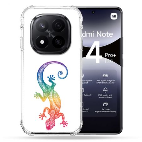 Coque Renforcée Pour Xiaomi Redmi Note 14 PRO PLUS 5G Animal Salamandre Color