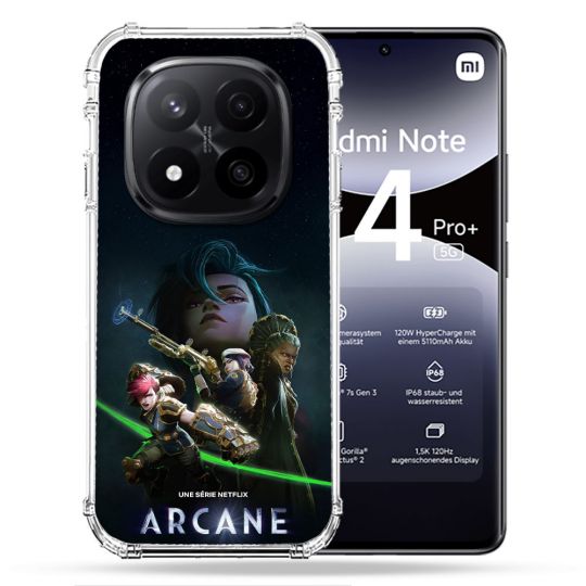 Coque Renforcée Pour Xiaomi Redmi Note 14 PRO PLUS 5G Arcane Affiche