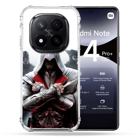 Coque Renforcée Pour Xiaomi Redmi Note 14 PRO PLUS 5G Assassin Creed Mask