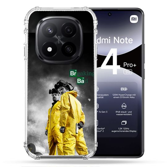 Coque Renforcée Pour Xiaomi Redmi Note 14 PRO PLUS 5G Breaking Bad Affiche