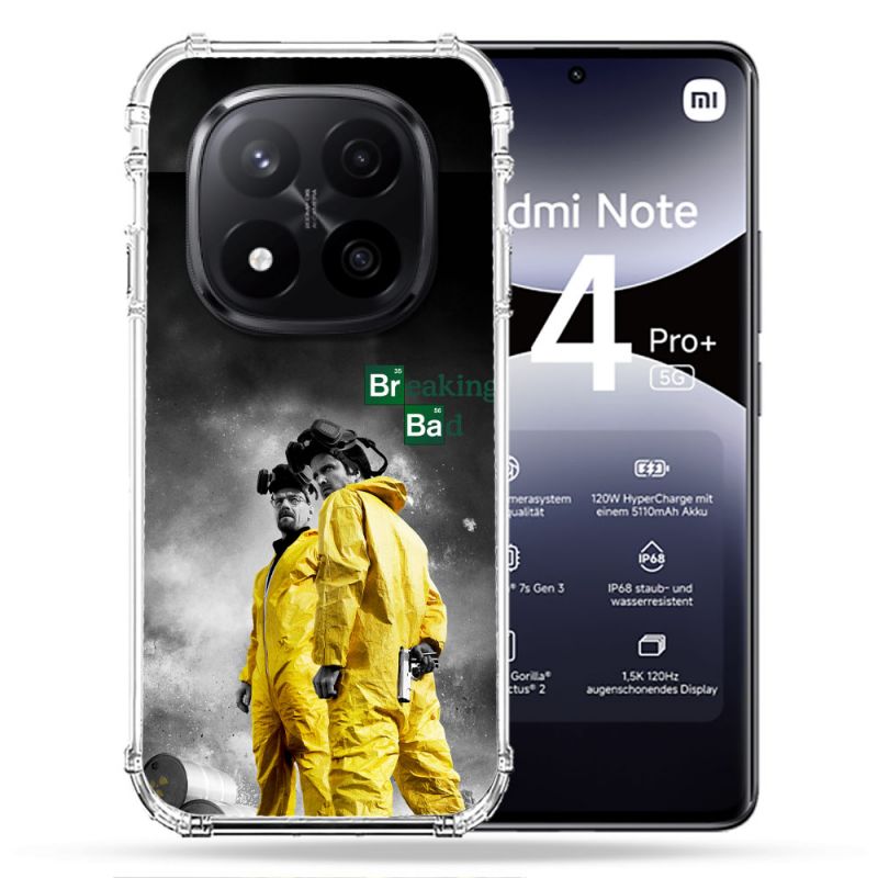 Coque Renforcée Pour Xiaomi Redmi Note 14 PRO PLUS 5G Breaking Bad Affiche