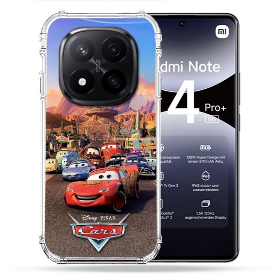 Coque Renforcée Pour Xiaomi Redmi Note 14 PRO PLUS 5G Cars Affiche