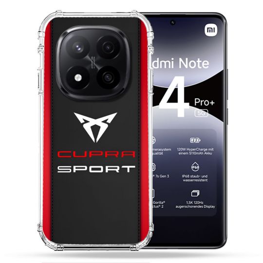 Coque Renforcée Pour Xiaomi Redmi Note 14 PRO PLUS 5G Cupra