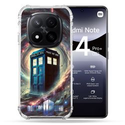 Coque Renforcée Pour Xiaomi Redmi Note 14 PRO PLUS 5G Dr Who Tardis Univers