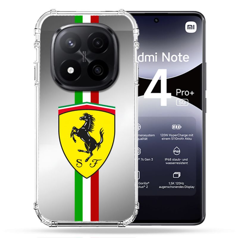 Coque Renforcée Pour Xiaomi Redmi Note 14 PRO PLUS 5G Ferrari Ligne