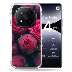 Coque Renforcée Pour Xiaomi Redmi Note 14 PRO PLUS 5G Fleur Pivoine