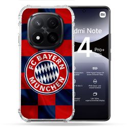 Coque Renforcée Pour Xiaomi Redmi Note 14 PRO PLUS 5G Foot Bayern Munich Carreaux