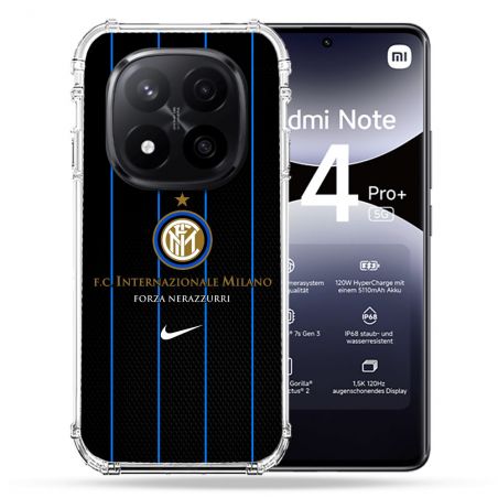 Coque Renforcée Pour Xiaomi Redmi Note 14 PRO PLUS 5G Foot Inter Milan