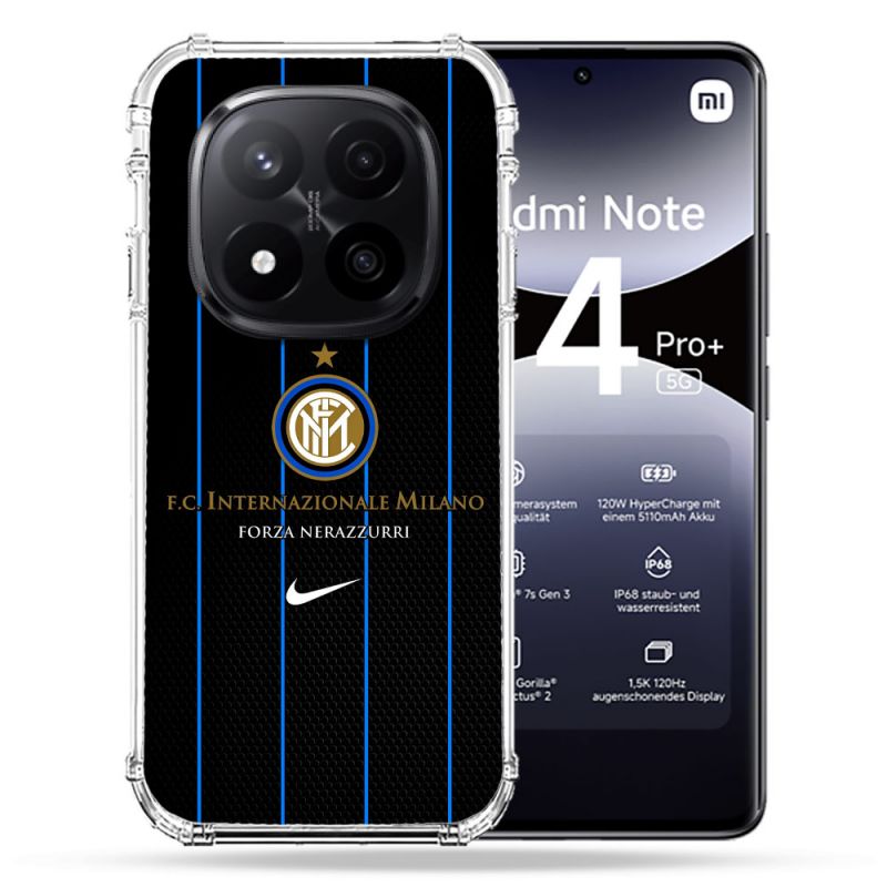 Coque Renforcée Pour Xiaomi Redmi Note 14 PRO PLUS 5G Foot Inter Milan